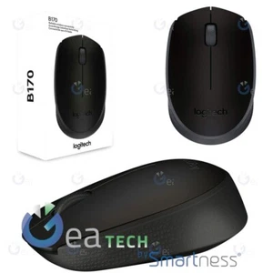 Logitech Optische Maus B170 RF Drahtlos GHZ Schwarz 3 Schaltflächen 1000 Dpi - Bild 1 von 1