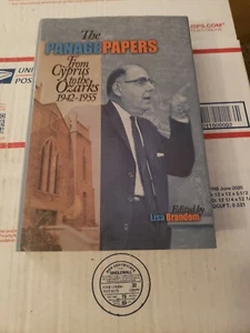 THE PANAGE PAPERS: FROM CYPRUS TO THE OZARKS 1942-1955 By Lisa Brandom 1st ED - Picture 1 of 11