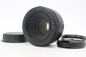【 MINT 】 CANON EF 50mm F1.8 STM Standard AF Lens For EOS Mount From JAPAN - Picture 1 of 8