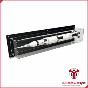 Acryl Vitrine für Lego 21309 NASA Saturn V - 3in1 Wand Vitrine - Bild 1 von 7