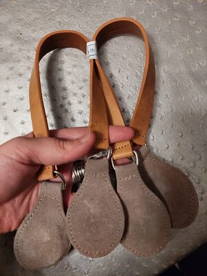 manici o bag in cuoio e pelle originali nuovi - Immagine 1 di 3