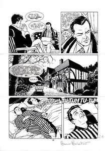 BRUNO BRINDISI - Tavola originale Dylan Dog n.61 " Terrore dall'infinito " p.26 - Picture 1 of 1