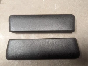 New 1964-1967 Black Chevelle Rear Armrest Pads 64 65 66 67 442 GTO GS SS Malibu - Picture 1 of 10