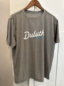 Duluth Running Co Herrenhemd grau leichtes Training kurzärmelig 21"" dehnbar - Bild 1 von 4