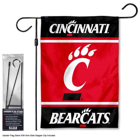 Cincinnati Bearcats Garden Flag and Stand Pole Kit Cover