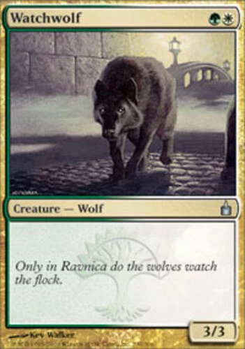 Watchwolf ~ Heavily Played Ravnica MTG Magic UltimateMTG Multi-Color Card - Image 1 of 1