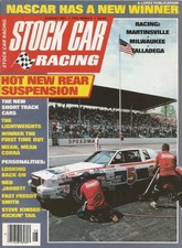 STOCK CAR RACING 1981 AUG - Opperman, Erp, Moore, Cobra, Jarrett, Freddy Smith