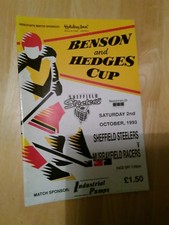 1993/94 SHEFFIELD STEELERS V MURRAYFIELD RACERS  ICE HOCKEY   2/10/93