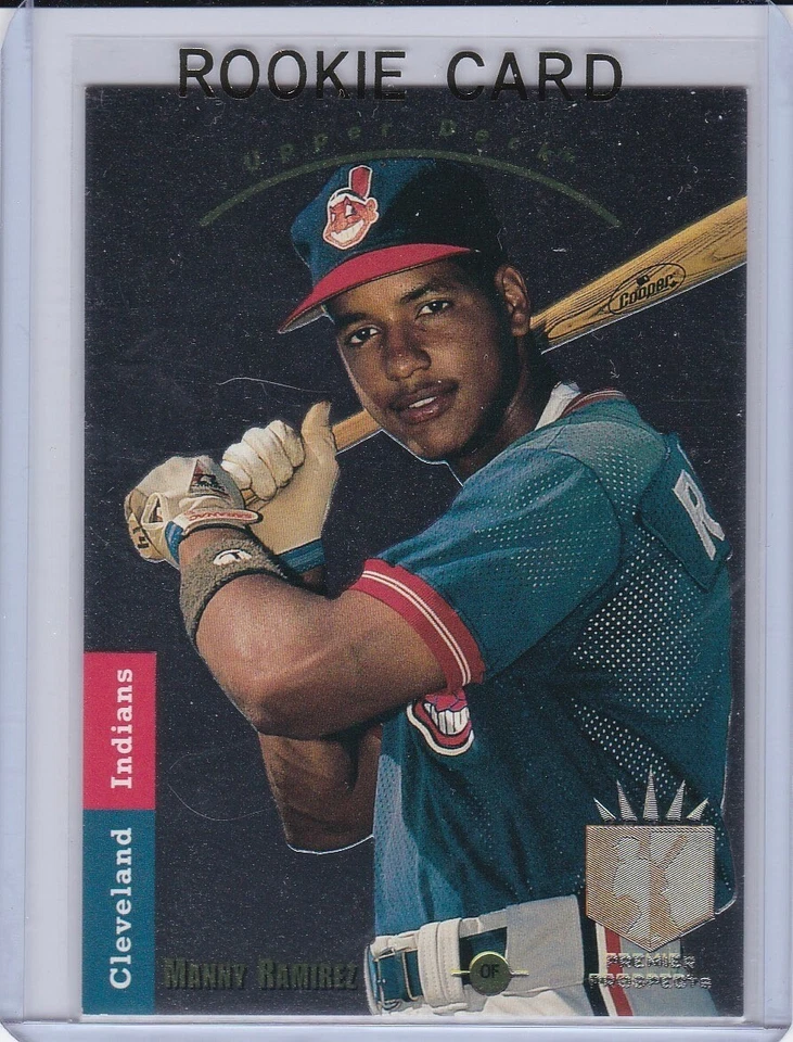 MANNY RAMIREZ ROOKIE CARD 1993 Upper Deck SP Premier Prospects Baseball RC - Image 1 of 2
