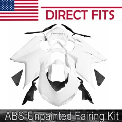 Kit de carenado sin pintar carrocería para Ducati 848 1098 1198 2007-2012 inyección ABS  Foto 1 de 4