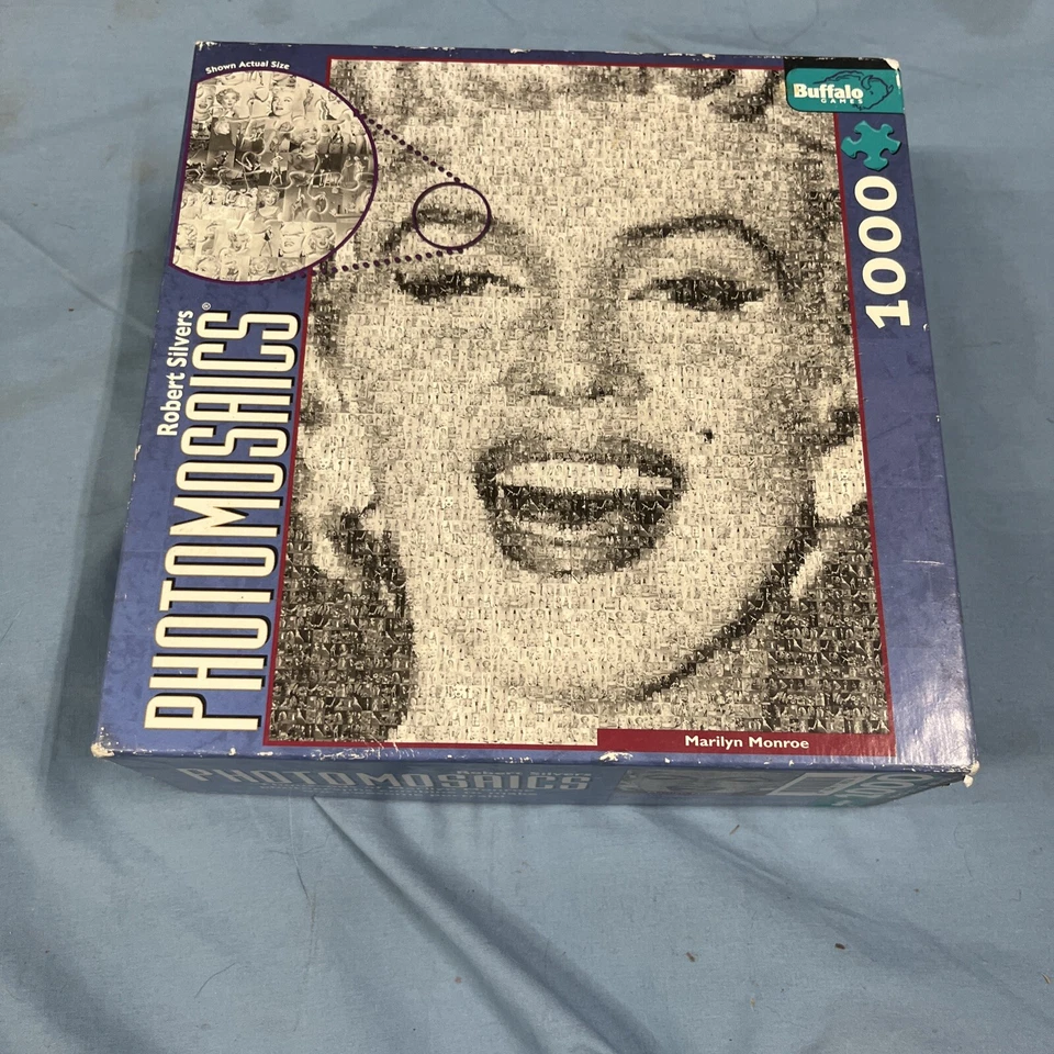 Buffalo Games Marilyn Monroe Photomosaics by Robert Silvers 1000 PC Puzzle