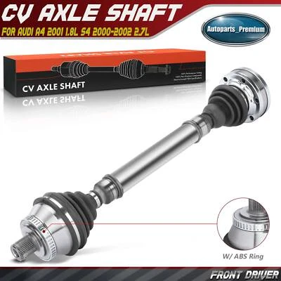 Conjunto de eje CV conductor delantero izquierdo para Audi A4 2001 S4 2000-2002 transmisión manual Foto 1 de 4