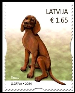 Latvia, Lettland , Lettonia 2024 - Dog - stamp - MNH - Picture 1 of 1