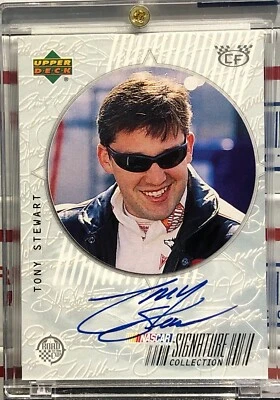 1999 UPPER DECK TONY STEWART, #TS, AUTO, SIGNATURE COLLECTION AUTOGRAPH - Image 1 of 2