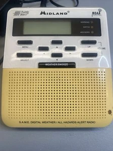 Midland Weather Radio WR-100 Public Alert NOAA Emergency. - Picture 1 of 9