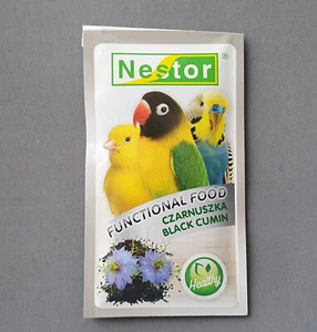 Bird 100g Complementary Food Black Cumin Seed Parrot Canary Budgie Birds Feed - Picture 1 of 7