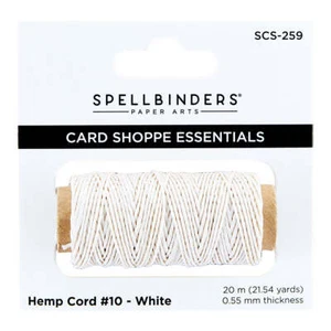 Spellbinders Card Shoppe Essentials Cord - White, SCS-259 - Picture 1 of 2