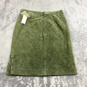 Vintage Paul Harris Design Rock Damen Größe 6 Grün Leder Gefüttert Deadstock NEU - Bild 1 von 10