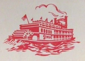 STEAMBOAT - PADDLEWHEEL: SHOWBOAT CASINO HOTEL (ATLANTIC CITY, NEW JERSEY) -H22 - Picture 1 of 2