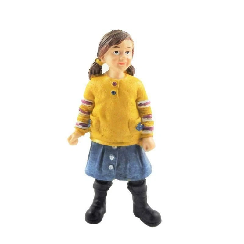 Melody Jane Puppenhaus Figur – Porzellan-Puppe Im Maßstab 1:12 Mit Beiger Jacke