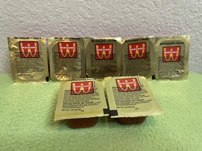 Mcdonalds WCDONALDS SAVORY CHILI SAUCE 7 Packs Limited Release Japanese Anime - Bild 1 von 2