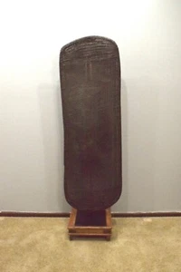 African Shield Woven Azande Tribal Shield Congo Honor Shield - Picture 1 of 7