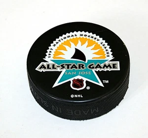 Official All-Star Game Puck NHL San Jose Sharks Hockey Team Logo New NOS - Picture 1 of 2