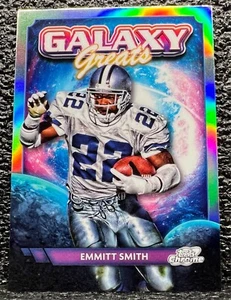 2024 Topps Cosmic Chrome Football Galaxy Greats - GG-12 Emmitt Smith - Bild 1 von 2
