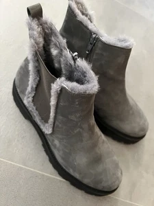 Kennel& Schmenger Chelsea Boots 39 Grau Lammfell - Bild 1 von 11