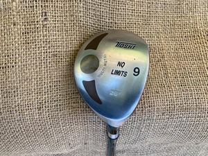 Bob Toski NO LIMITS #9 Wood 26°⛳ Thomas Gold Graphite Regular - Picture 1 of 7