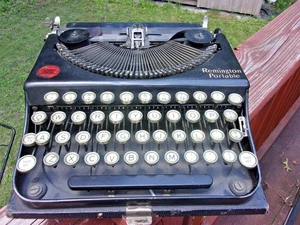 Vintage 1921 Remington Model 1 tragbare Schreibmaschine - ungetestet - Bild 1 von 14