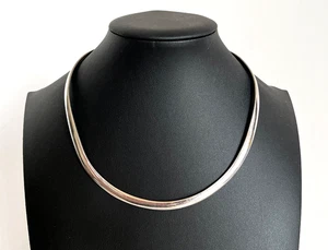 Vintage. Mexiko 925 Sterling Silber 17" Halsband Halskette 32 Gramm - Bild 1 von 6