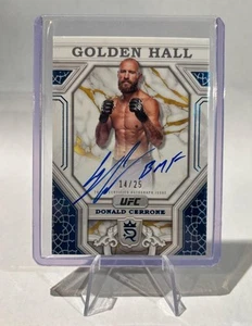 2024 Topps Royalty UFC Donald Cerrone Golden Hall Auto Blue /25 BMF INSCRIPTION! - Picture 1 of 2