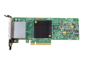LSI SAS9207-8e 8-Port 6Gb/s PCIe x8 SAS/SATA Host Bus Adapter P/N: H3-25427 ! - Afbeelding 1 van 3