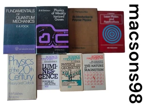 Set of 8 Physics Books – Mir Publishers Moscow (1978–1988) - Foto 1 di 24