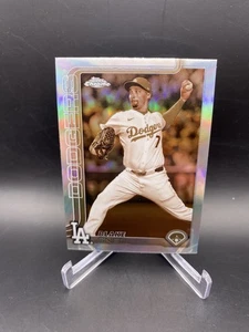 2025 Topps cromo "sepia refractor" Blake Snell #175 Dodgers - Imagen 1 de 2