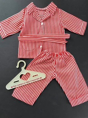 Pijama histórico a rayas rojo y blanco AMERICAN GIRL Molly Foto 1 de 4