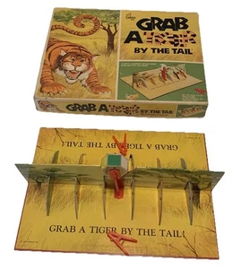 Grab A Tiger By The Tail Board Game 1975 Cadeco Rare VINTAGE FILM PROP!! Vintage - Picture 1 of 5