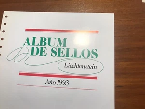 Liechtenstein 1993, 5 hojas para sellos con protector transparente. Filabo - Imagen 1 de 6