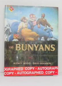 Signed David Shannon The Bunyans Audrey Wood 1st Edition Autographed Copy HB DJ - Picture 1 of 3