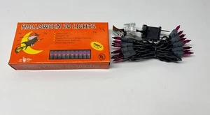 Vintage Halloween lila Lichter - Bild 1 von 2