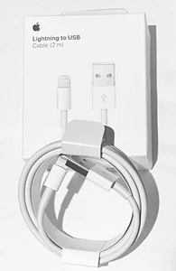 Apple Lightning to USB Cable2m/6ft  iPhone MD819ZM/A Made by Apple ON - Photo 1 sur 5