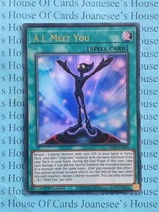 A.I. Wir treffen uns MP22-DE095 Ultra Rare Yu-Gi-Oh Karte 1. Auflage Neu - Bild 1 von 3