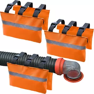 2Pack RV Sewer Weight Bag,Rv Hose Fastening Device with Reflective Strip Septic - Picture 1 of 12