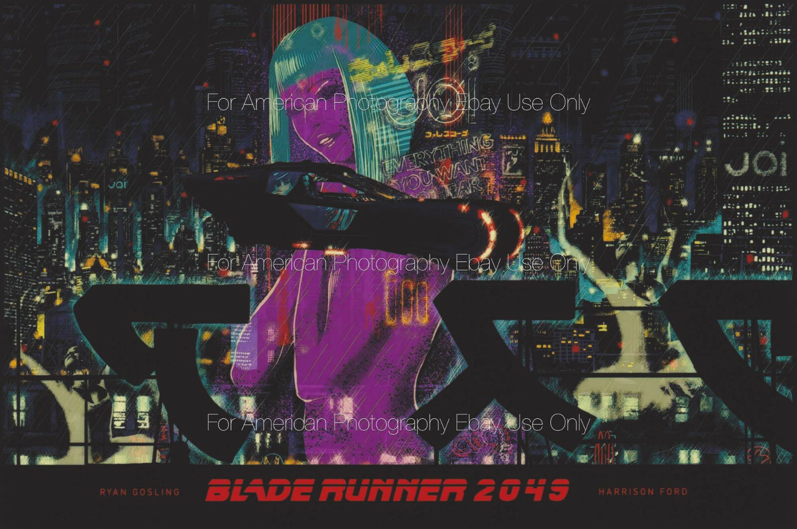 BLADE RUNNER 2049 NAKED PINK JOI HOLOGRAM AD - Ryan Gosling * Ana de Armas eBay