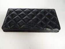 CHANEL Patent Leather Black Wallets for Women for sale