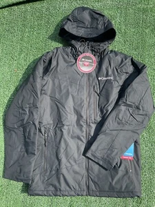 $150 Medium Columbia Wister Slope Insulated Jacket Hooded Relaxed Fit 2017 - Picture 1 of 13
