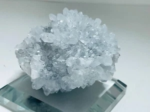 Crisantemo - Racimo de cristal de cuarzo - Cuarzo - Base de vidrio extraíble - 99 g - Imagen 1 de 14