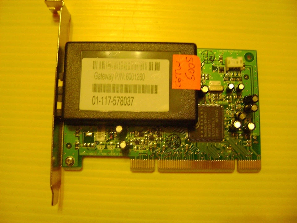 Gateway 550 500c 56k SF-1156IV/R9A PCI Fax Modem Card - Image 1 of 4
