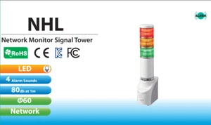 Patlite LED Signal Tower NHL-3FB1N-RYG - Picture 1 of 1